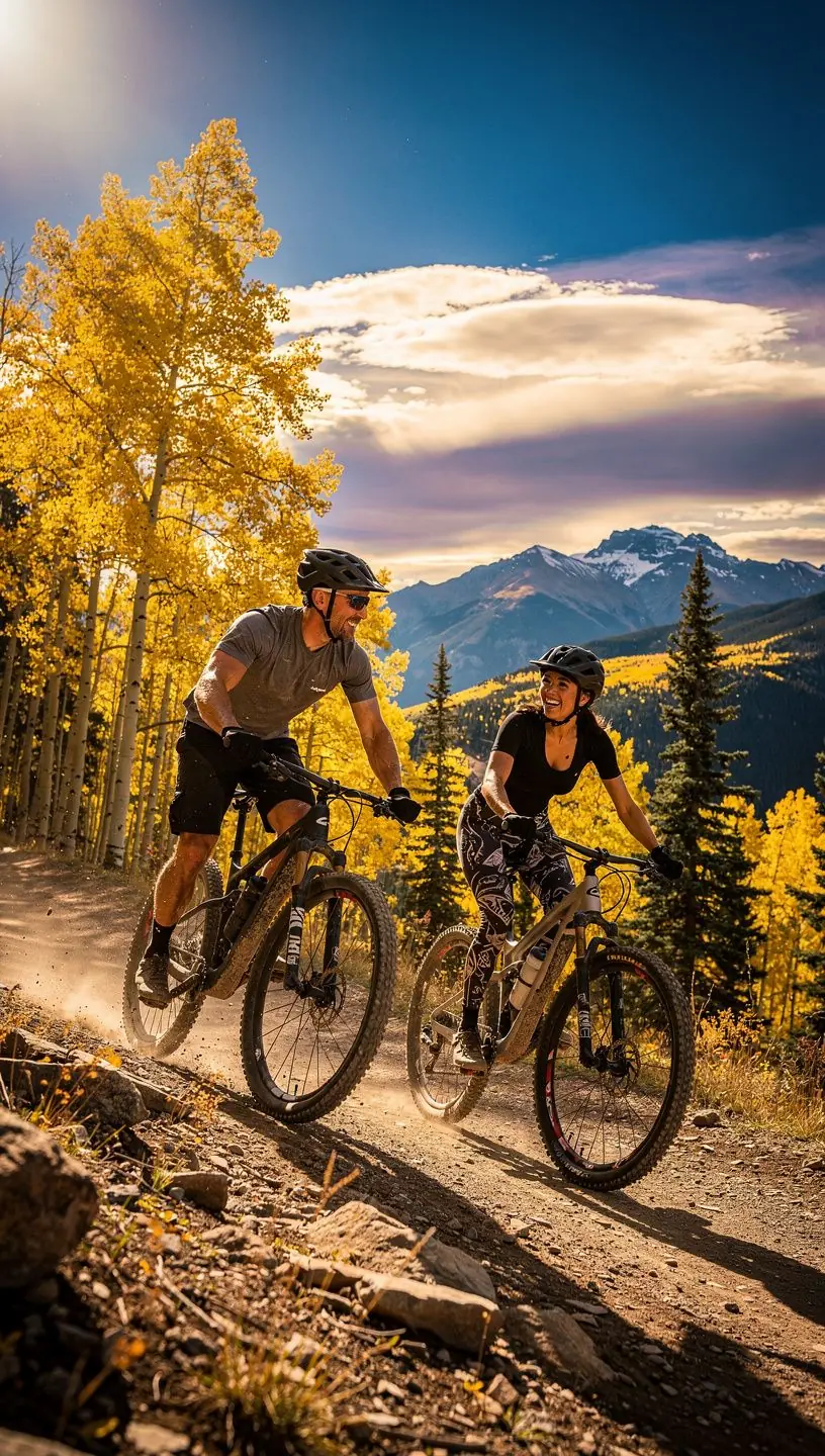 Дорога, окруженная цветущими деревьями и зелеными лугами летом