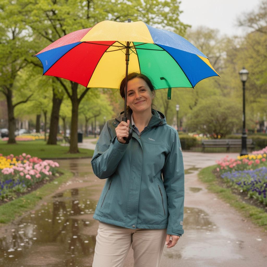 Цветущие весенние цветы на фоне горного пейзажа.